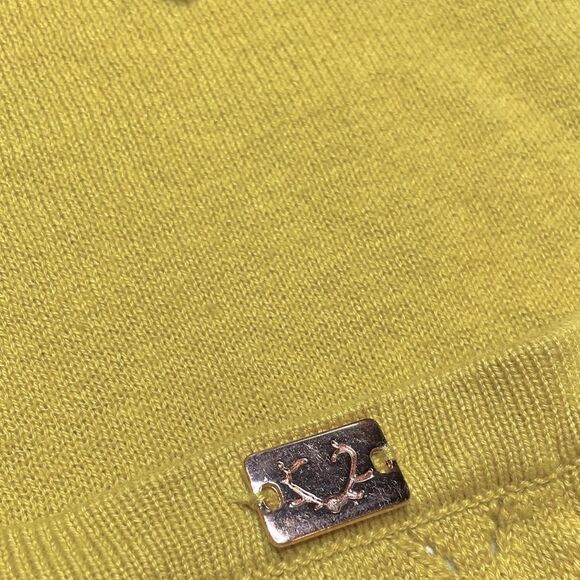 FOR LOVE AND LEMONS Knitz Halter Top Yellow Size Small - Picture 5 of 9